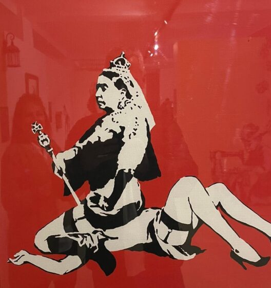 Queen Vic Banksy